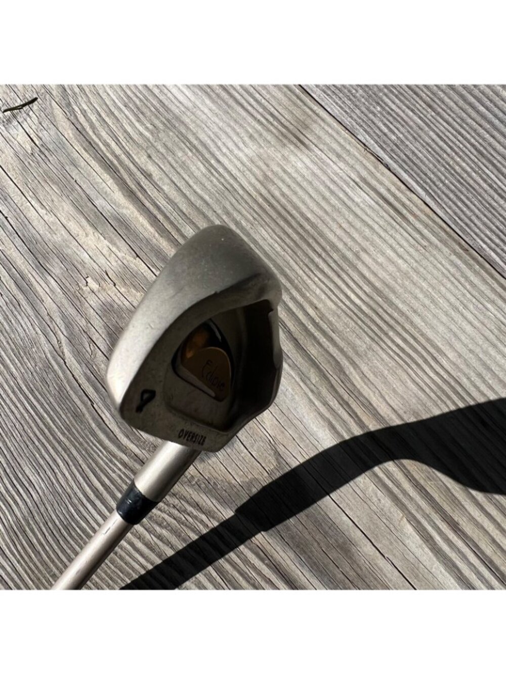 Spalding Eclipse Oversize Stainless 4 Iron /RH 37.5"/Aldila VL Women's Graphite - Picture 5 of 14